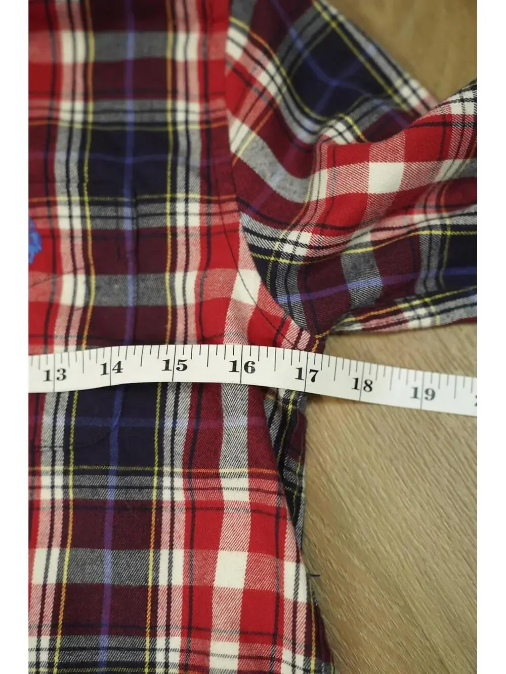 US Polo Assn. Youth Plaid Button up - Large 10-12‎
